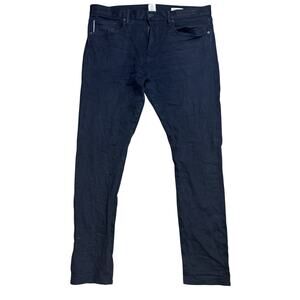 HIROSHI KATO SCISSORS SLIM TAPER BLACK RAW 38 x 32 38x32 WASHED VINTAGE SELVEDGE